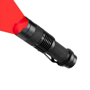 Lanterna Astronômica Pequena Vermelha de Bolso