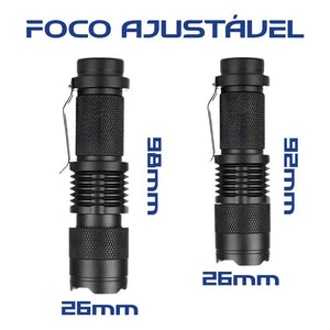 Lanterna Astronômica Pequena Vermelha de Bolso