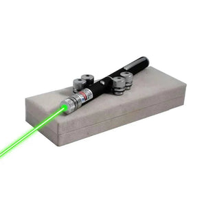 Caneta Laser Verde 5 em 1 com Alcance de até 8km