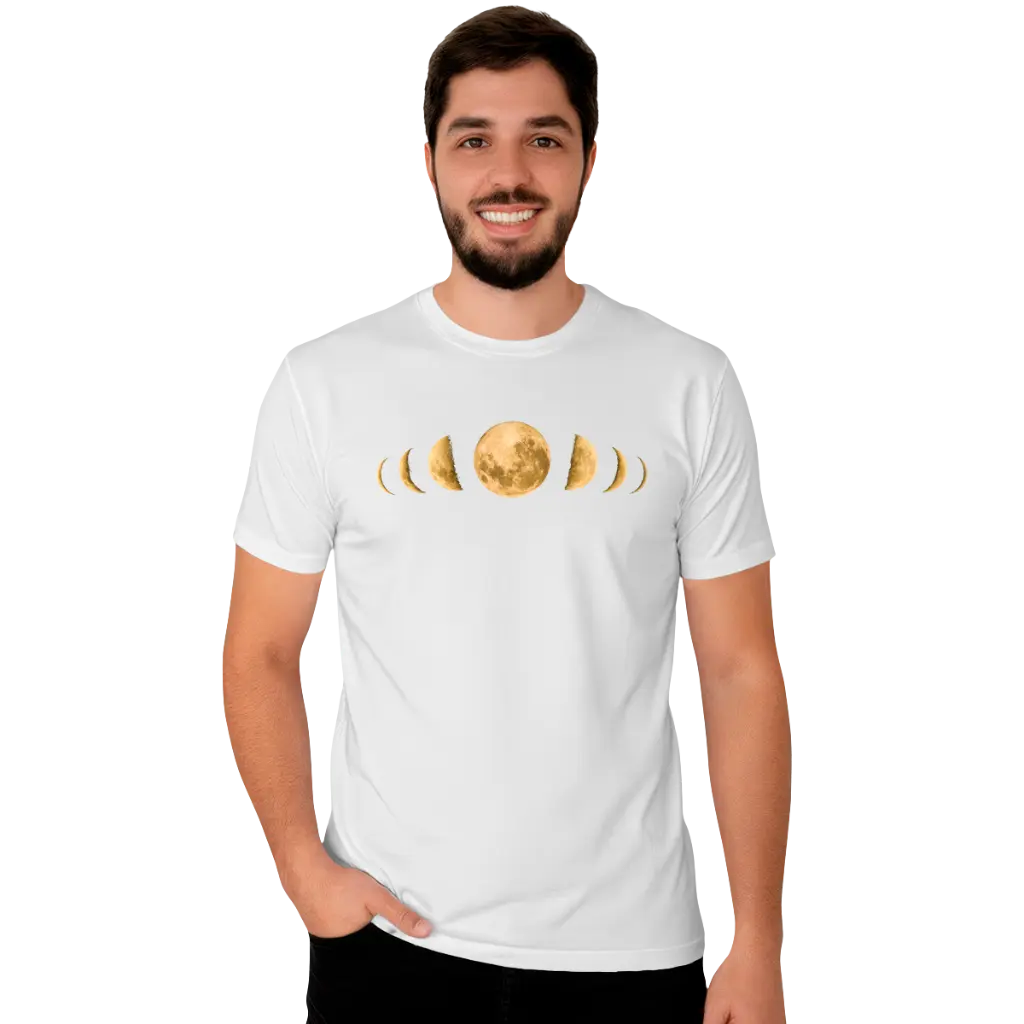 Camiseta TD Yellow Moon Shapes