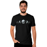 Camiseta TD White Moon Shapes