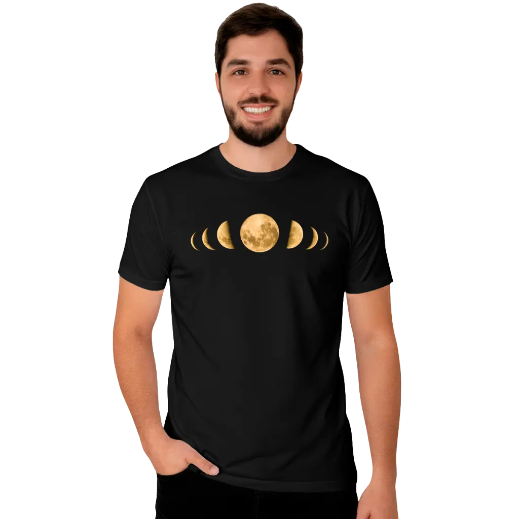 Camiseta TD Yellow Moon Shapes
