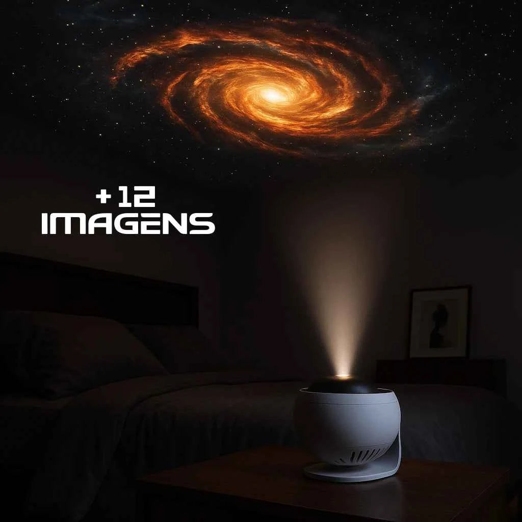 Projetor em Full HD de Imagens de Galáxia com 13 Modos Diferentes