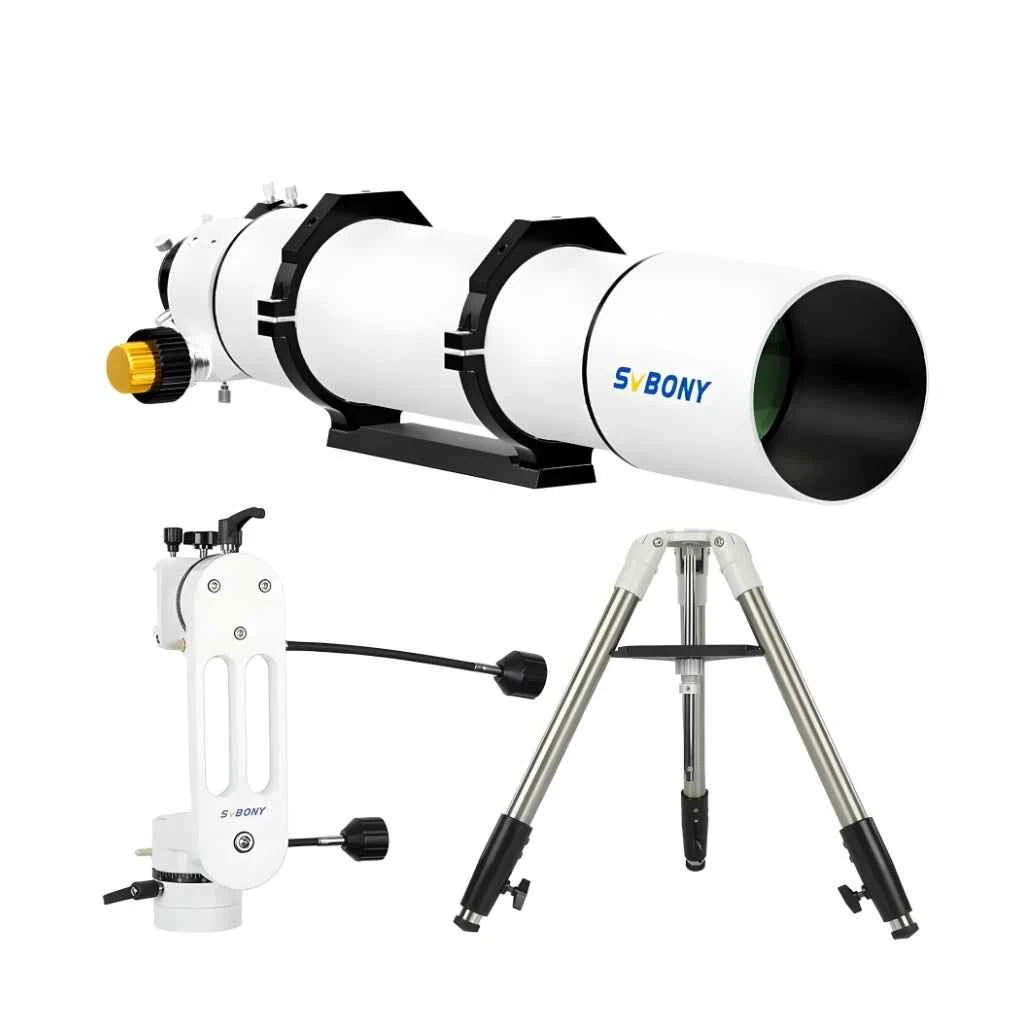Telescópio Refrator Svbony SV48P 102mm com Tripé e Montagem SV225