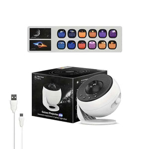 Projetor em Full HD de Imagens de Galáxia com 13 Modos Diferentes