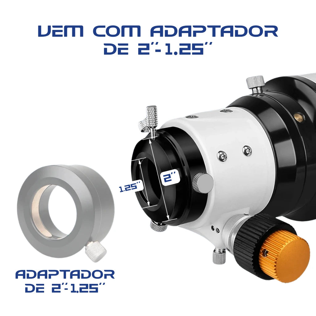 Telescópio Refrator Svbony SV503 80ED