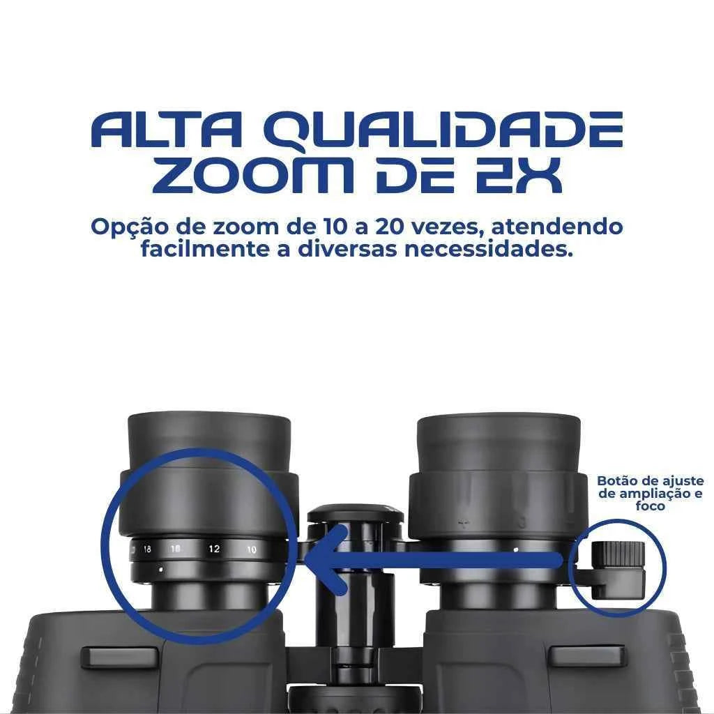 Kit Binóculos 20X50 Premium