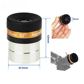 Ocular SVBONY WA 62° Asférica HD 10mm 1,25"