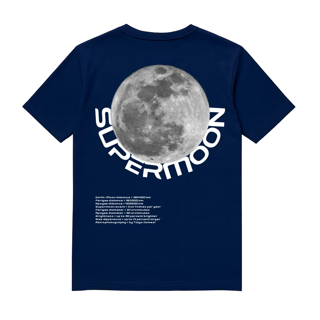 Camiseta TD Supermoon Azul