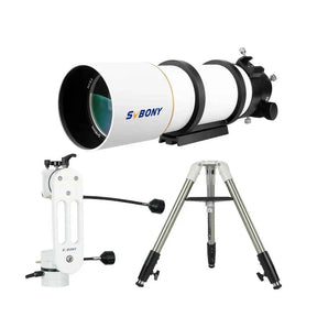 Telescópio Refrator Svbony SV48P 90mm com Tripé e Montagem SV225