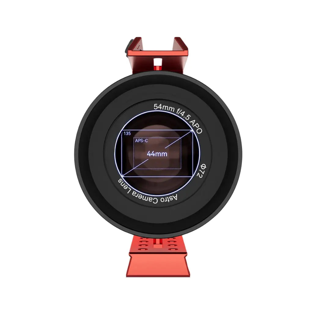 Telescópio Astrofotográfico de Campo Plano 54mm