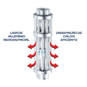 Caneta Laser Azul de Alta Potência para Mira de Telescópio
