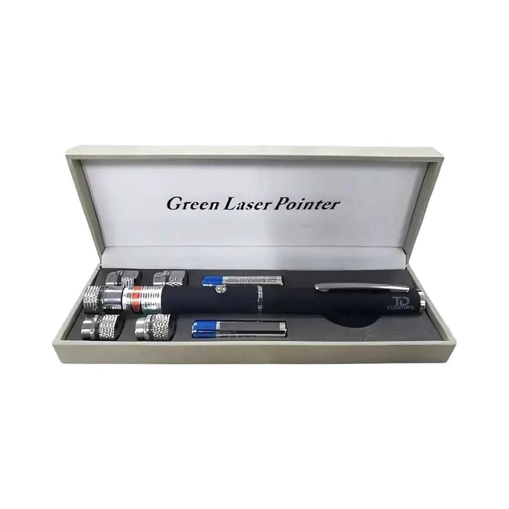 Caneta Laser Verde 5 em 1 com Alcance de até 8km