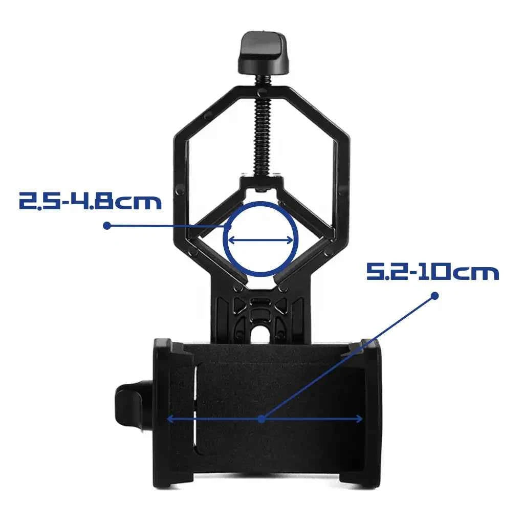 Suporte Universal para Celular em Oculares de 25 a 48mm