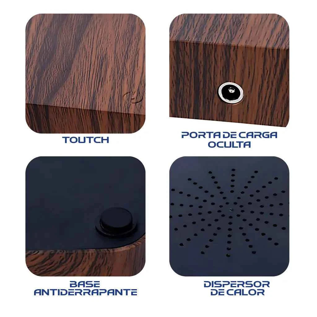 Luminaria de Lua Touch com Levitação Magnética