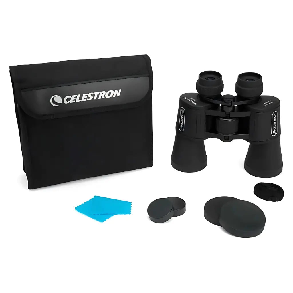Binóculos 10X50 Celestron UpClose G2 Porro com Prisma Multi-Revestido