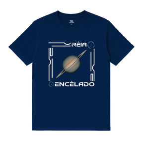 Camiseta TD Saturn Moons Azul