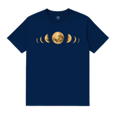 Camiseta TD Yellow Moon Shapes Azul