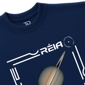 Camiseta TD Saturn Moons Azul
