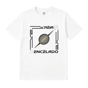 Camiseta TD Saturn Moons Branca