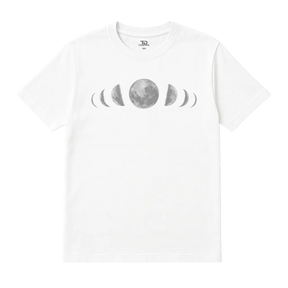 Camiseta TD White Moon Shapes Branca