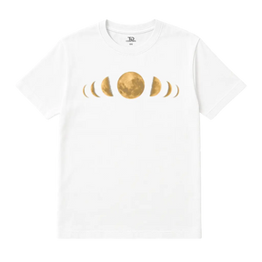 Camiseta TD Yellow Moon Shapes Branca