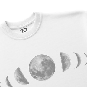 Camiseta TD White Moon Shapes Branca