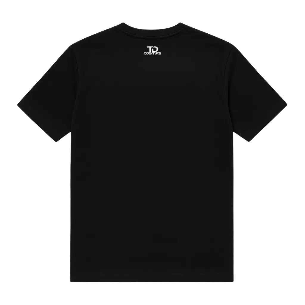 Camiseta TD White Moon Shapes Preta