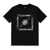 Camiseta TD Saturn Moons Preta