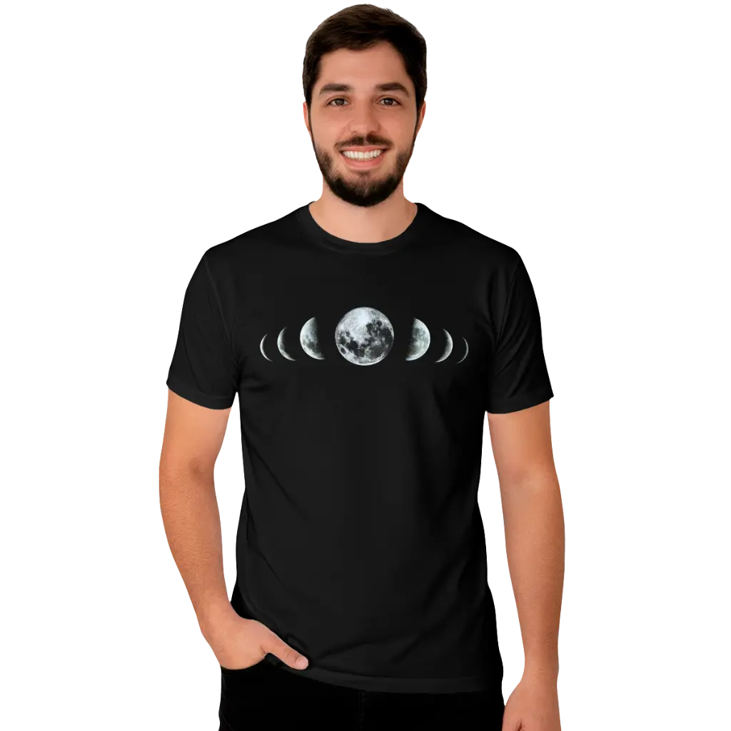Camiseta TD White Moon Shapes