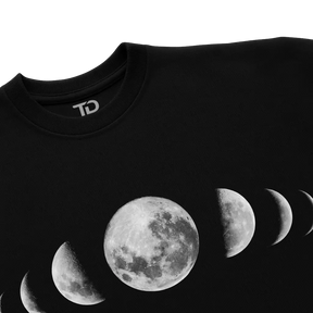 Camiseta TD White Moon Shapes Preta