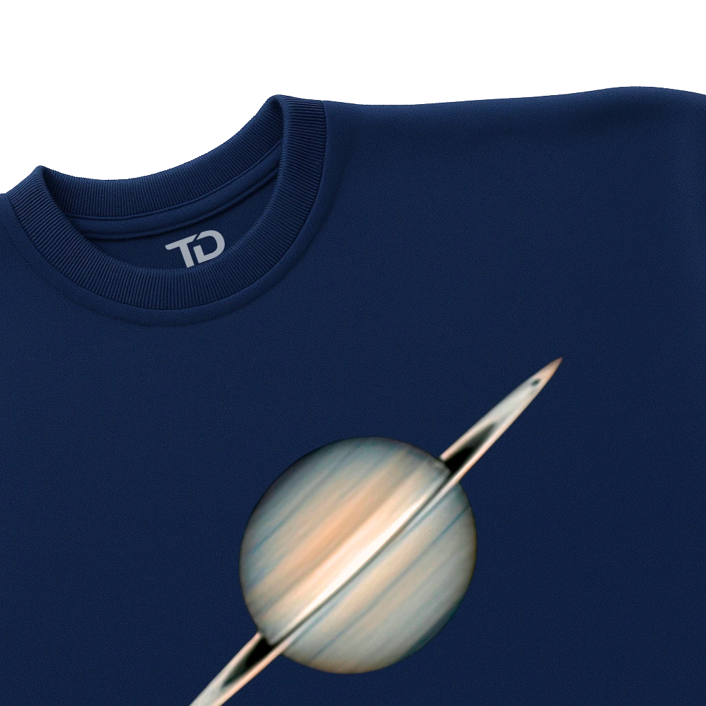 Camiseta TD Classic Saturn Azul