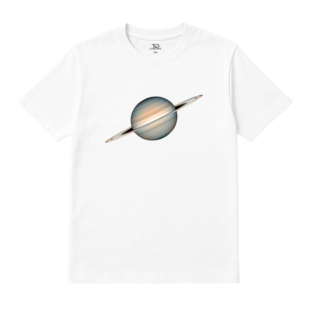 Camiseta TD Classic Saturn Branca
