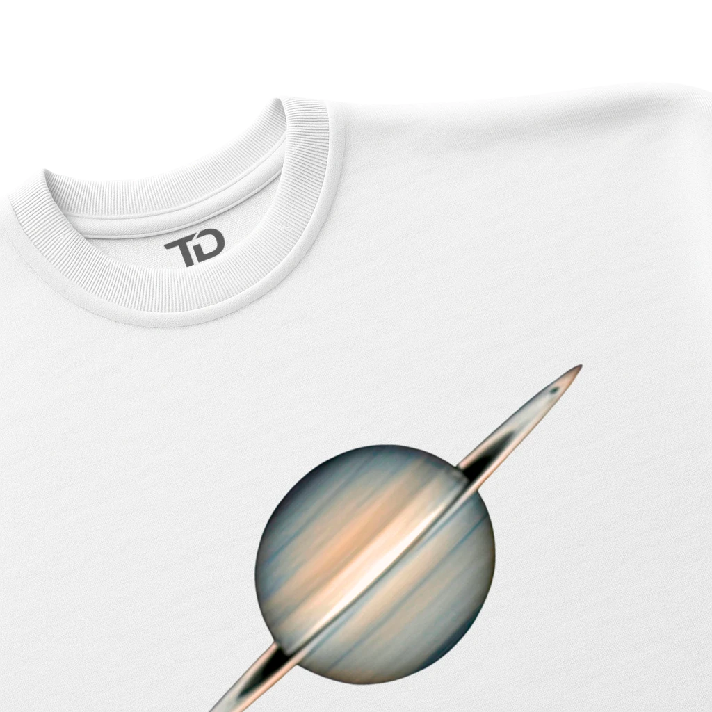Camiseta TD Classic Saturn Branca
