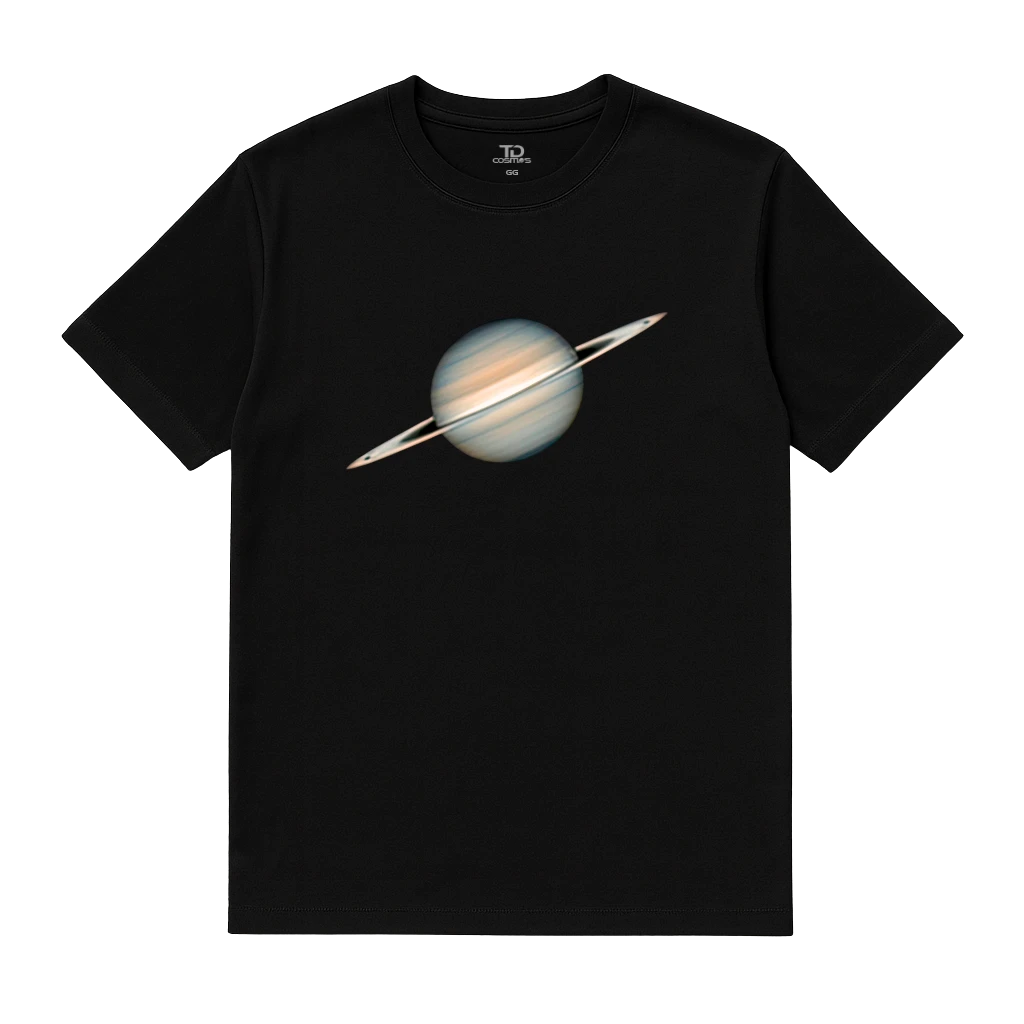 Camiseta TD Classic Saturn Preta
