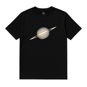 Camiseta TD Classic Saturn Preta