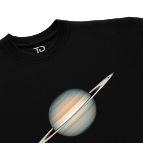 Camiseta TD Classic Saturn Preta